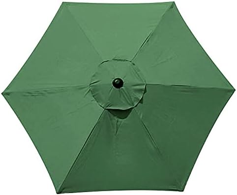 Sonnenschirmhülle Aus Polyester, Uv-beständig, Für 6 Gerippte Sonnenschirme, Farbe: Dunkelgrün, 2 M