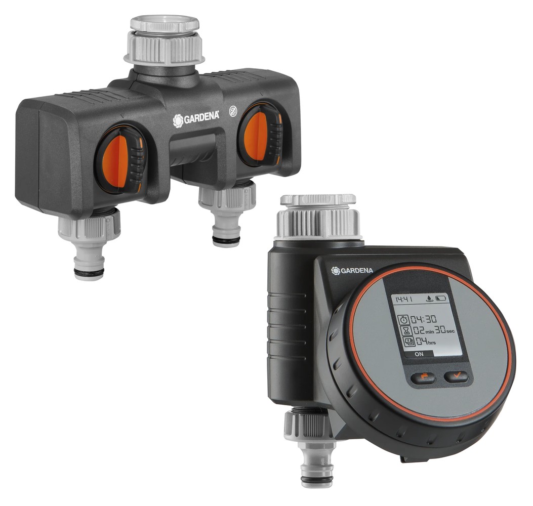 Gardena Flex Twin Tap Connector set - Image 4