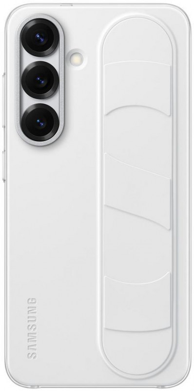 Samsung Standing Grip Case (Samsung Galaxy S25), Smartphone Hülle, Weiss - Image 4