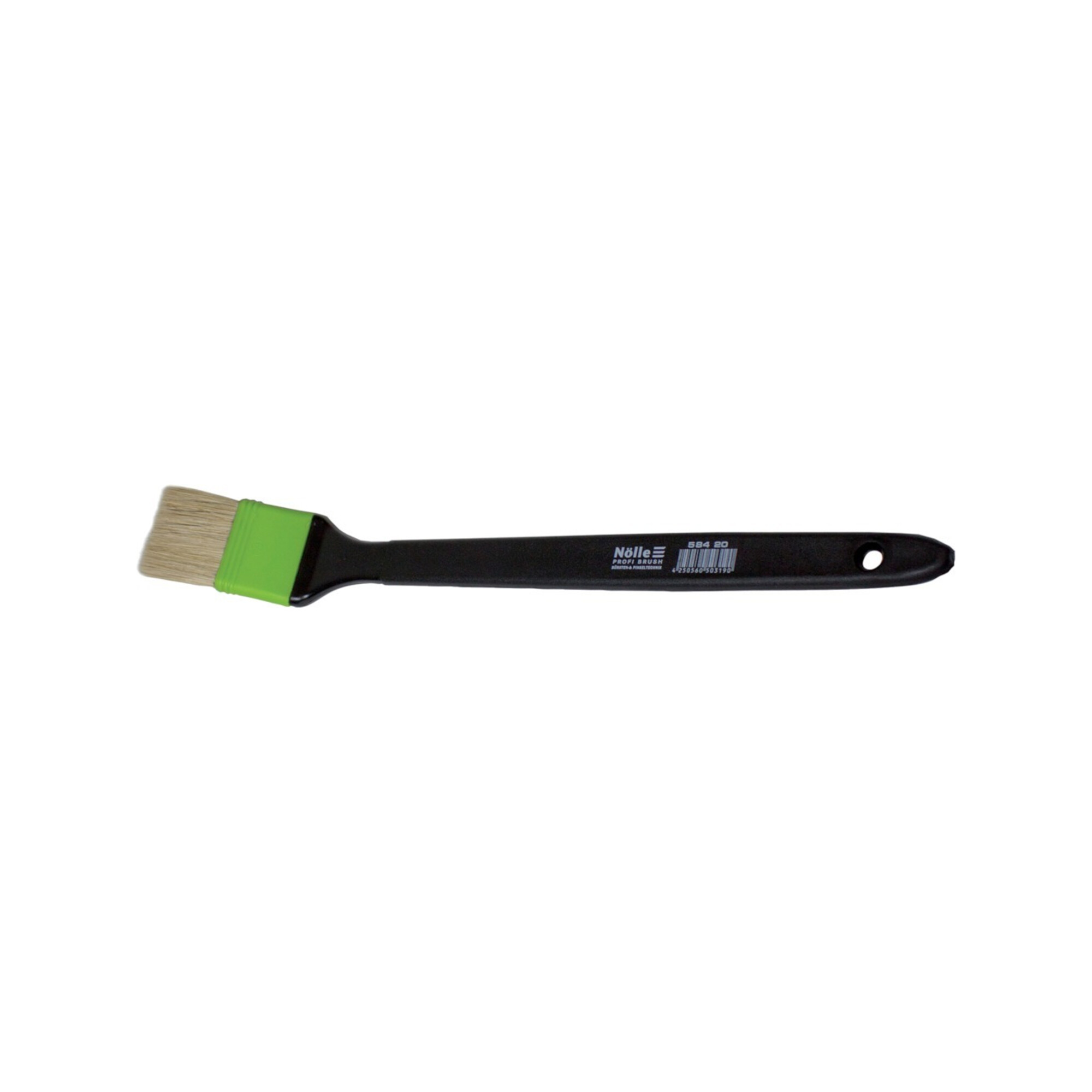 Nölle Profi Brush Rot/Schwarz - Heizkörperpinsel Profi Kunststoff Chinaborste Hell 35Mm