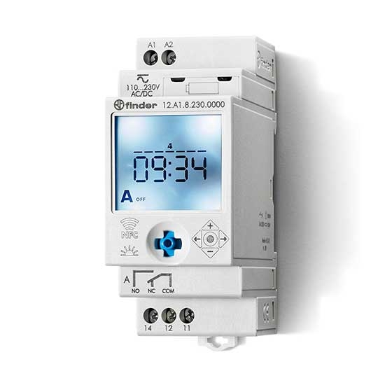 ASTRO/WÖCHENTLICH NFC 1P 16A 230V Digitaluhr 12.a1.8.230.0000 - Image 6