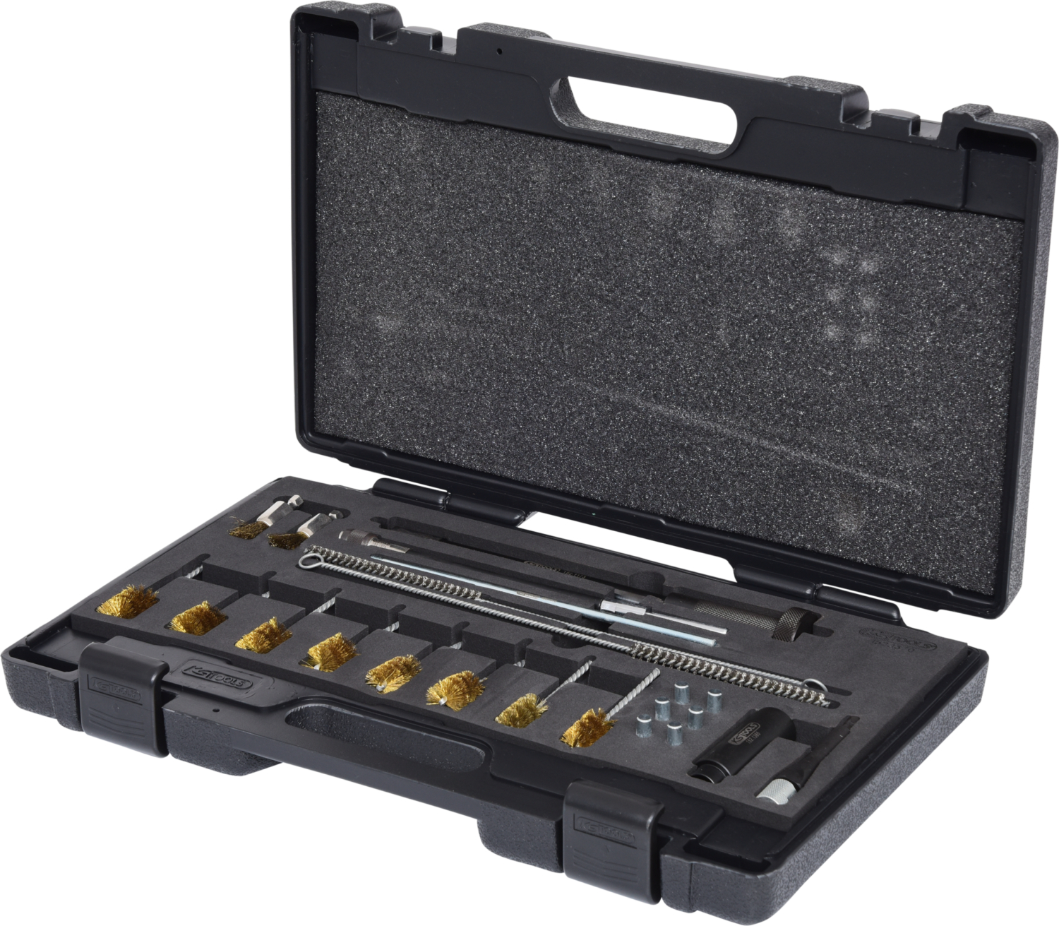 Kstools Schwarz Ks Tools Injektorenschacht-Reinigungs-Satz, 23-Tlg