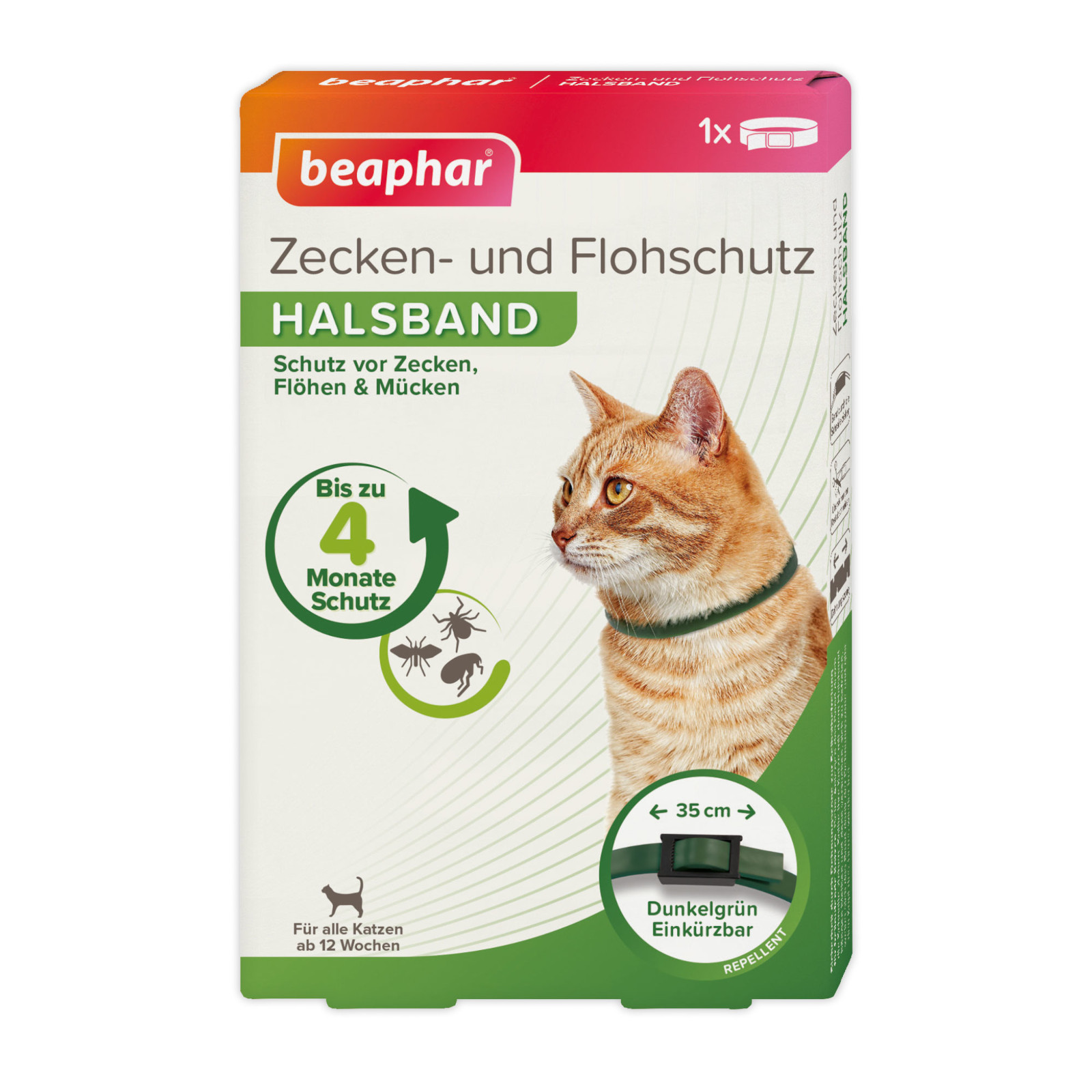 Beaphar Zecken- und Flohschutz Halsband 35cm, Katze - Bild 10