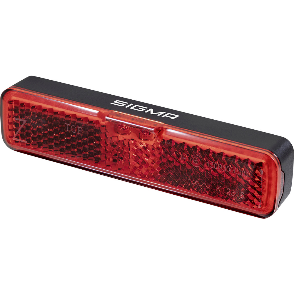 Sigma Rot Fahrrad-Rücklicht Eox Rl Rack Brake W/Fixing Material Led Über Bordnetz