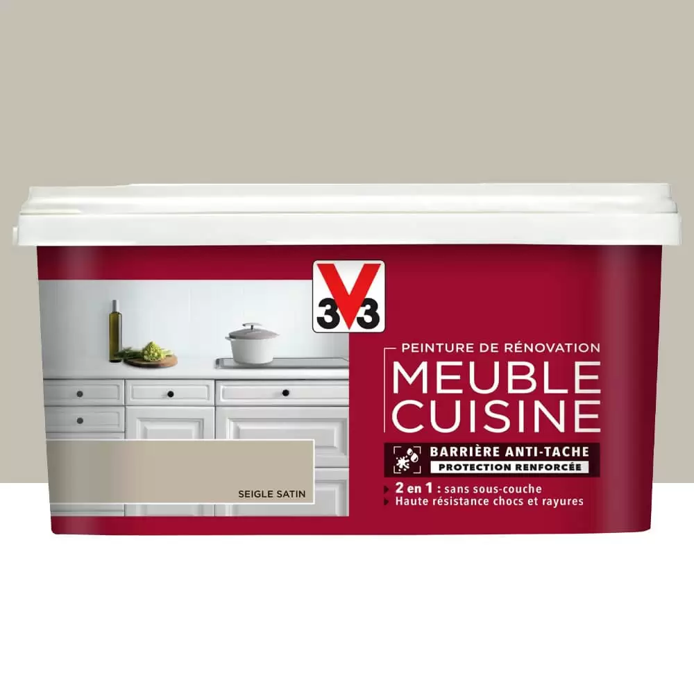 Peinture De Rénovation V33 Meuble De Cuisine Seigle 2 L
