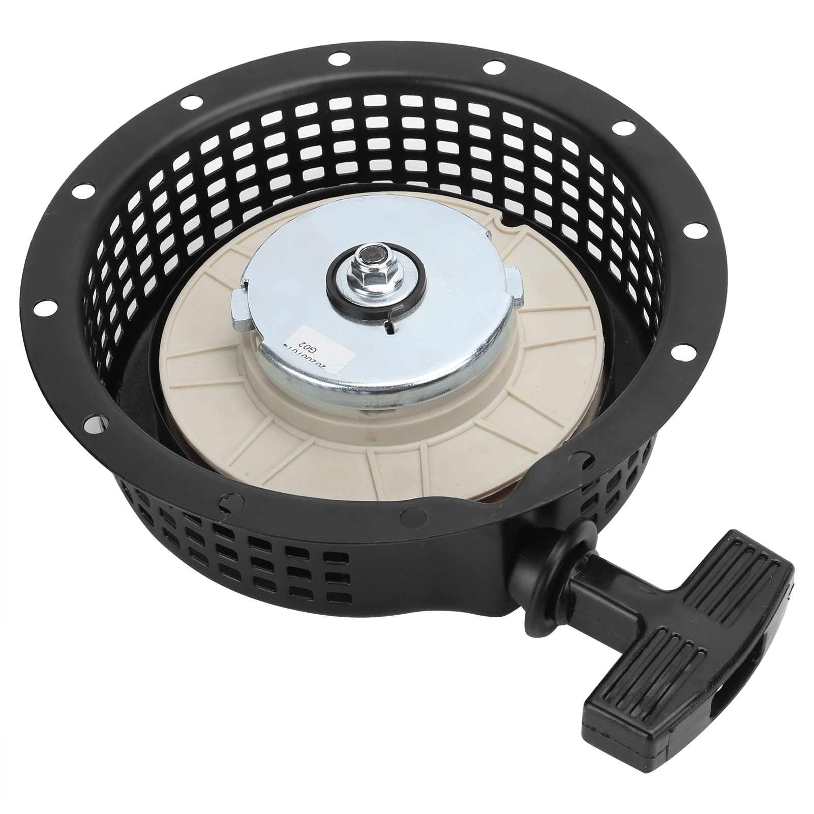Lanceur manuel de rechange pour générateur 178F 3 kW, fer et plastique, 1140 g