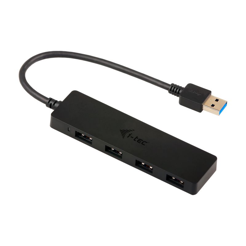 i-tec USB-Hub Advance Series Slim 4-Port USB 3.0 Schwarz - Bild 11