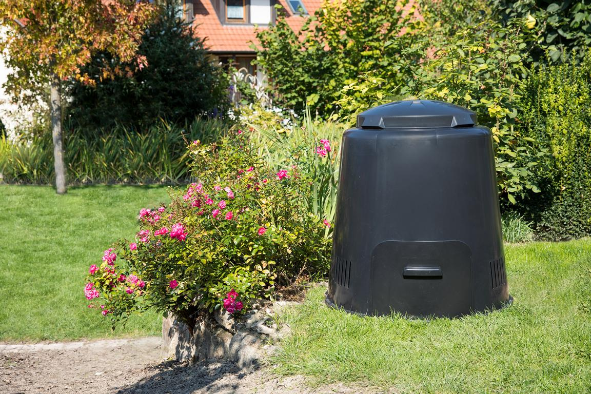 Graf Eco Komposter 300 L Schwarz Ohne Boden