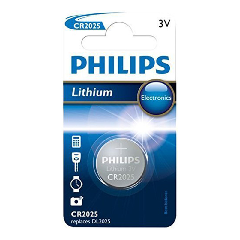 Duracell Philips Knopfzelle Cr2025 3 V 1 St. Lithium Minicells