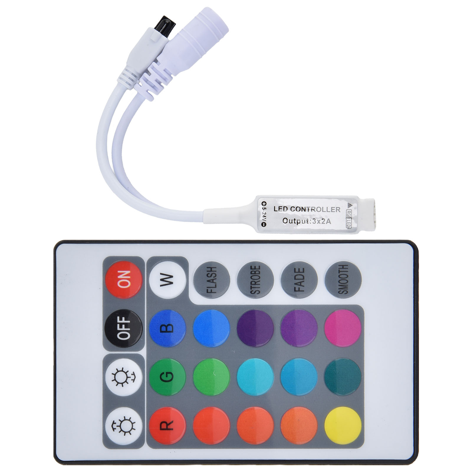 Vipmoon 44 Touches télécommande Infrarouge sans Fil