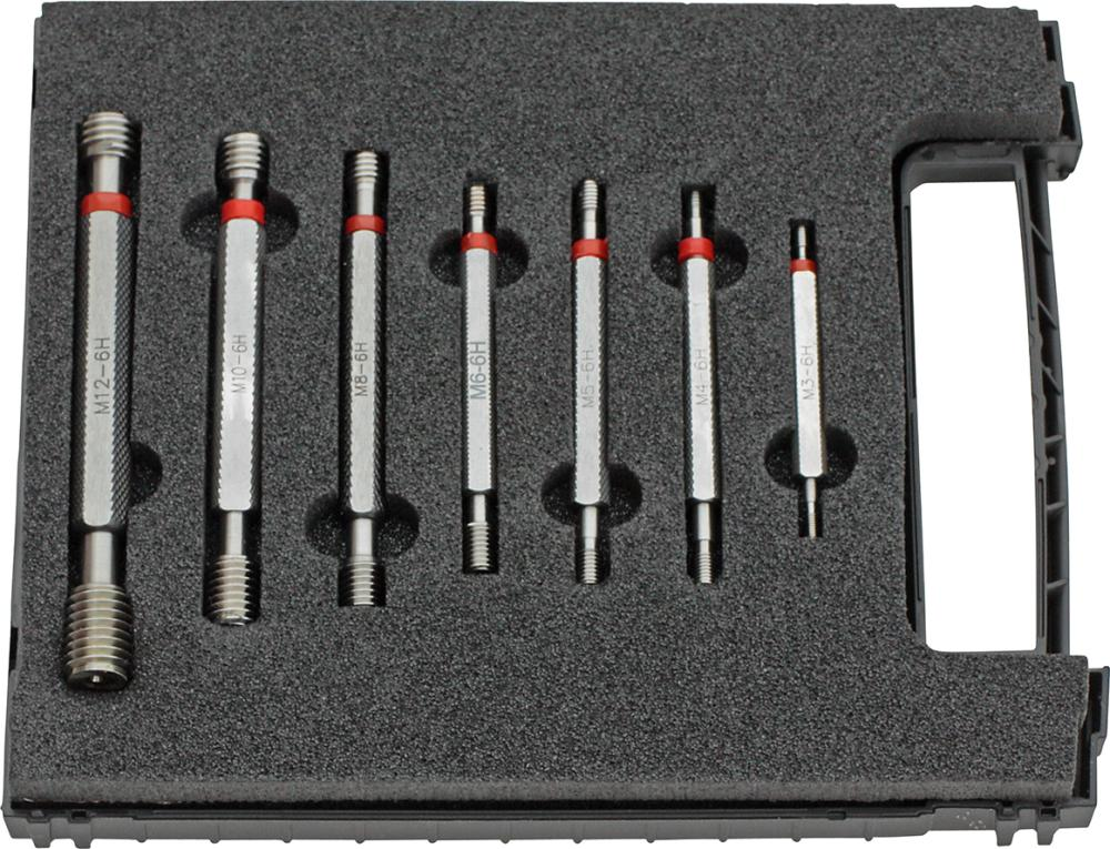Fp Gewinde-Lehrdorn-Satz M3-M12 6H Fortis
