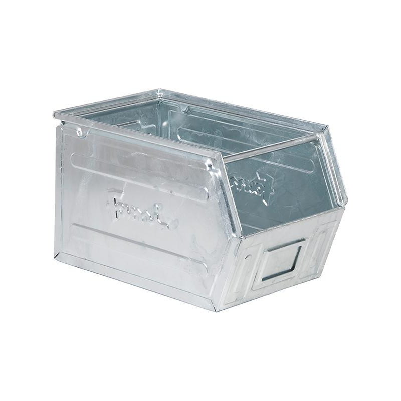 Neutrale Produktlinie - Gr.4a5 Cestino In Acciaio Zincato Mm B-300 T-520 H-300 NEUTRALE PRODUKTLINIE