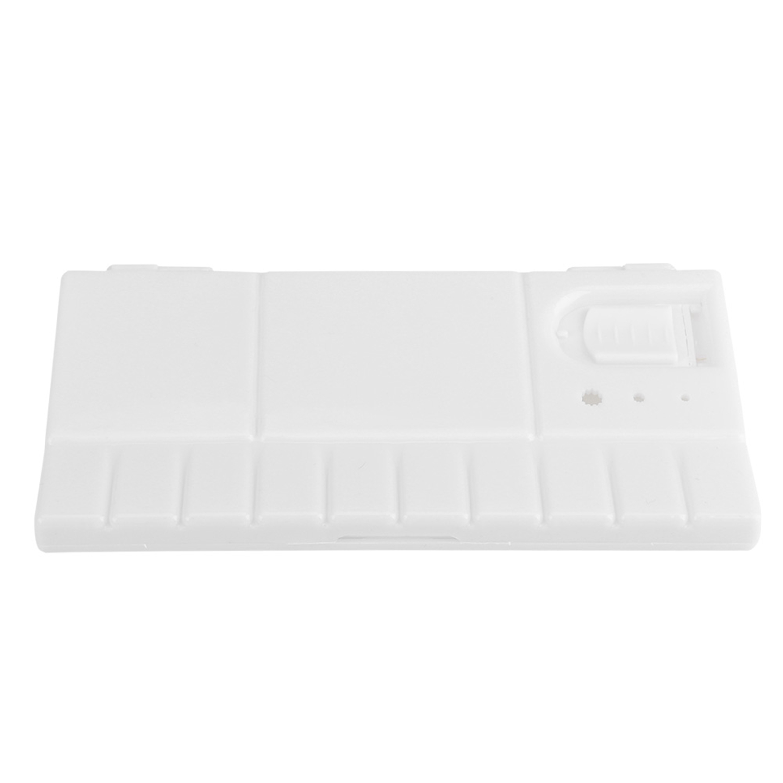 Palette de peinture pliable 24 alvéoles en plastique, pour aquarelle et huile, avec trou pour pouce et fentes à pinceaux
