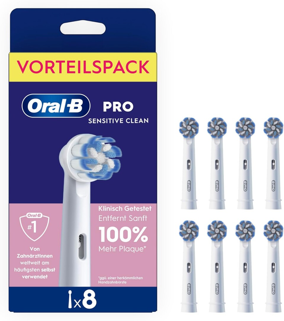 Oral-B Pro Sensitive Clean 8Er Aufsteckbürsten 8700216993241