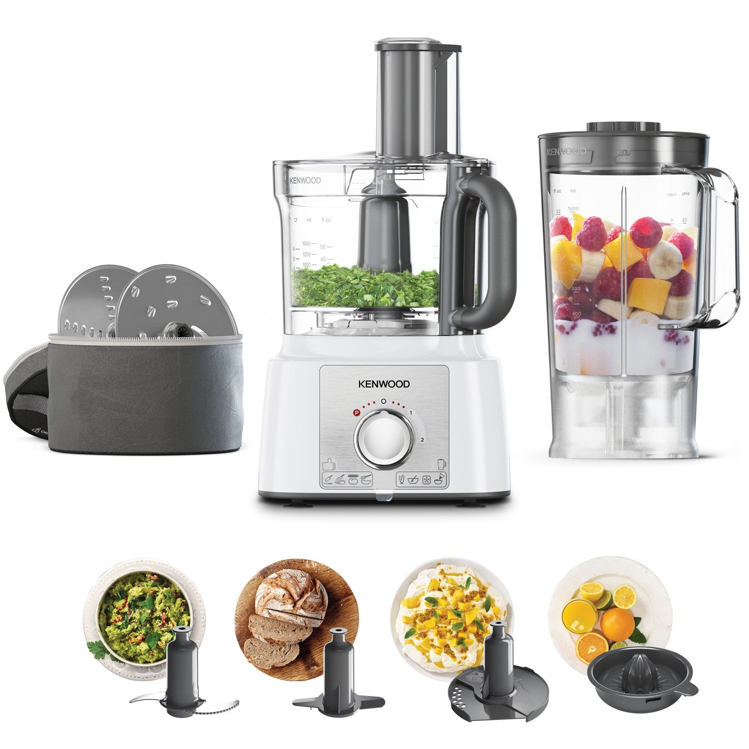 Kenwood FDP65.450WH All-in-1 System Food Processor Multipro Express_6.5_5 - Bild 3