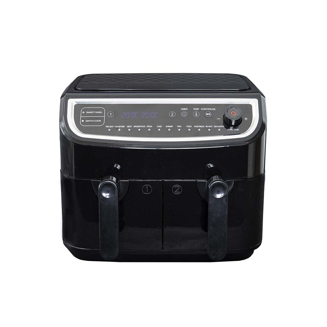Joom Supermerchanteu Gastronoma Heißluftfritteuse 18290003 9 2400 W 2 Körbe 4.5 - Bild 4