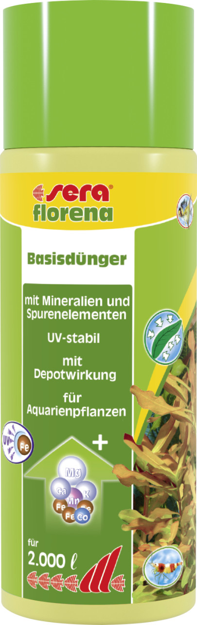Engrais Liquide Sera Florena Sans Nitrate Sans Phosphate 500ml