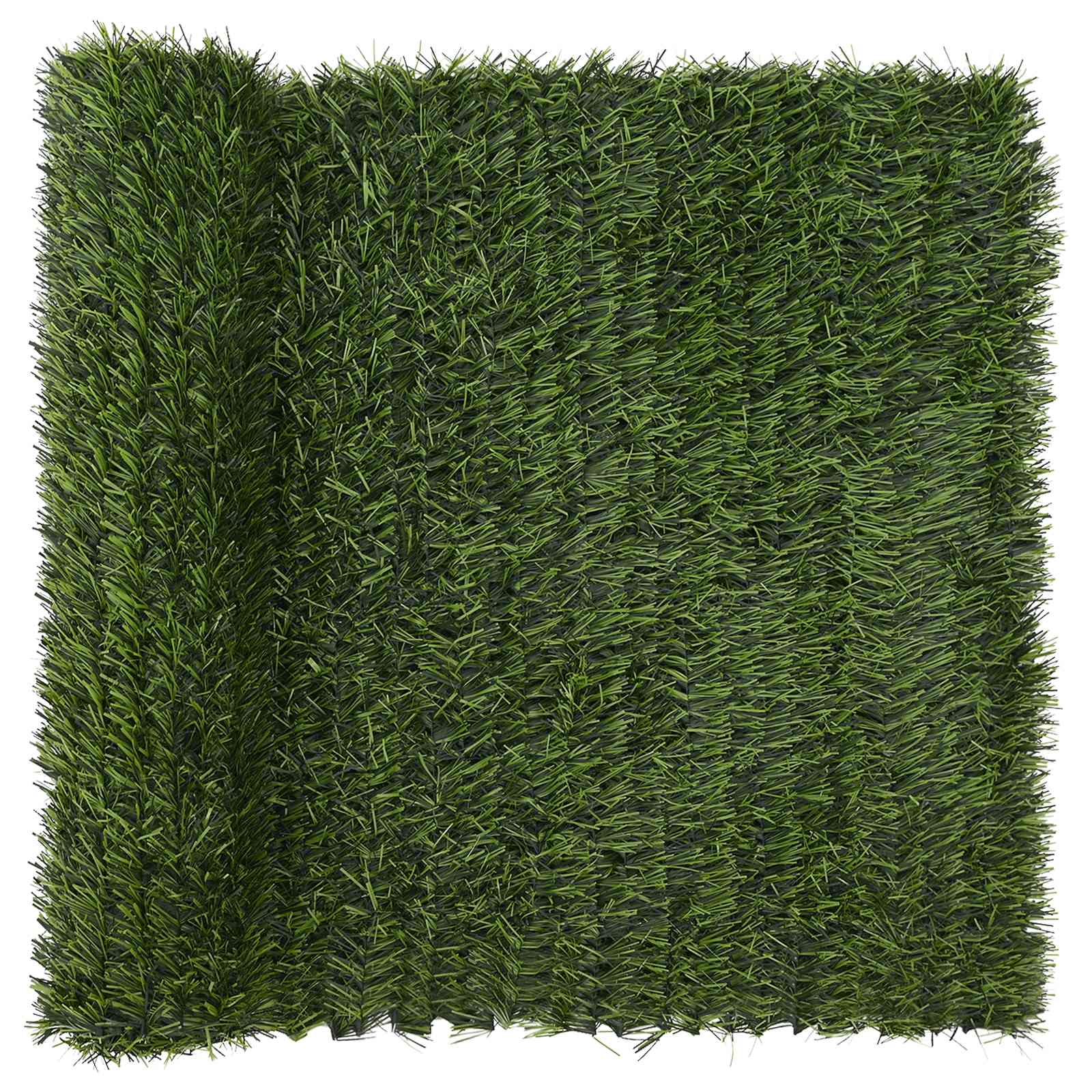Artificial Fence Light Green 1 X 4 M Pvc And Steel Vidaxl