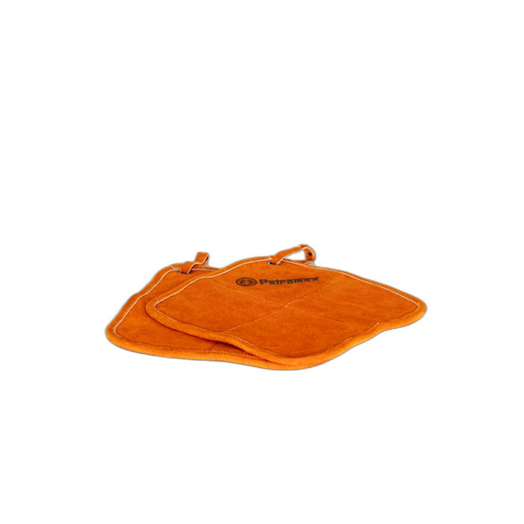 Petromax Orange - 2Er-Set Topflappen Aramid Feuer- Und Hitzebeständig Rot- 25,5X25,5X1,5 Cm