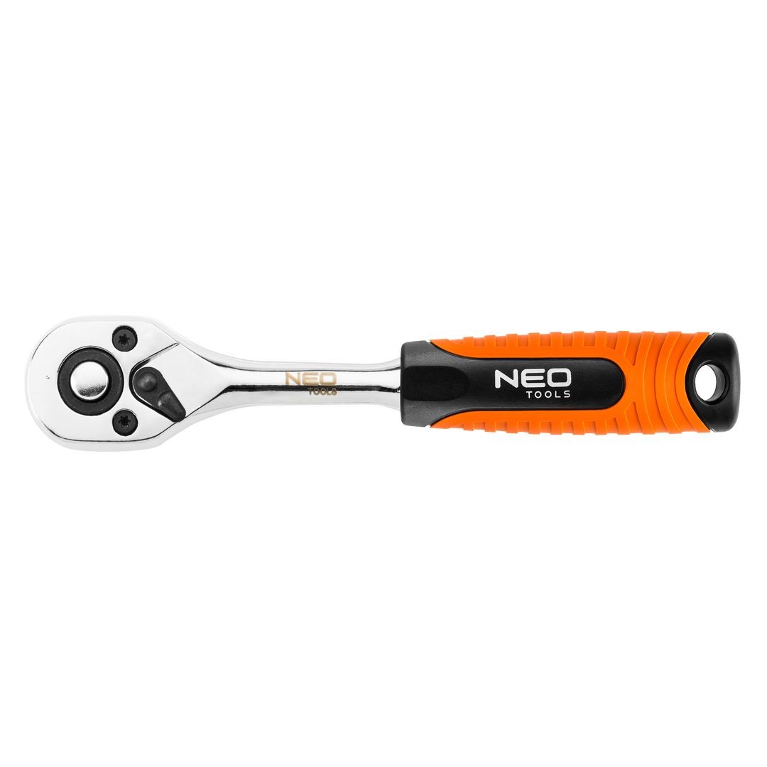 Tresice France Orange Gerade Ratsche 3/8", 210 Mm, 45 Zähne