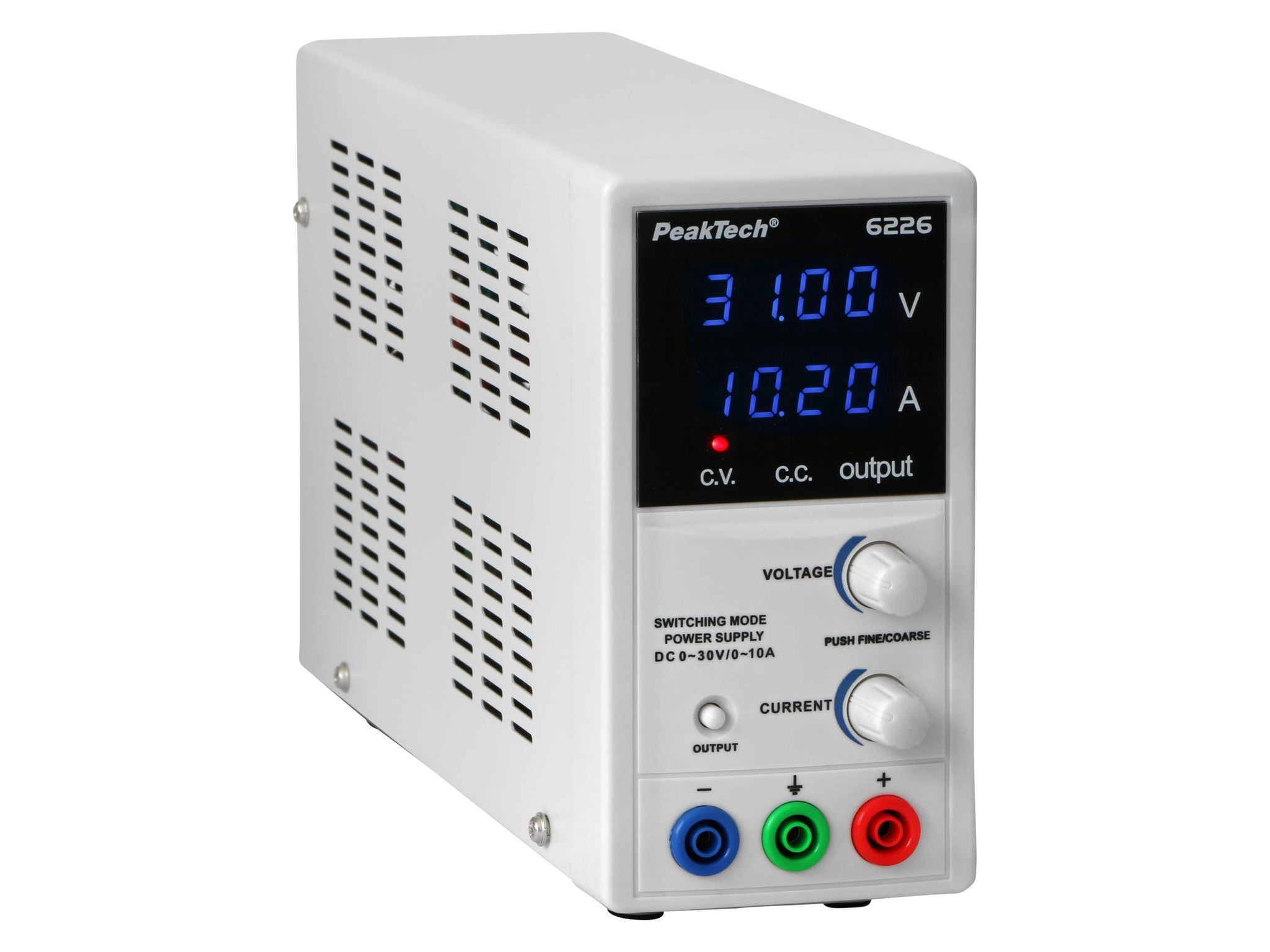 Peaktech Labornetzteil P 6226, 0...30 V/ 0...10 A - Bild 4