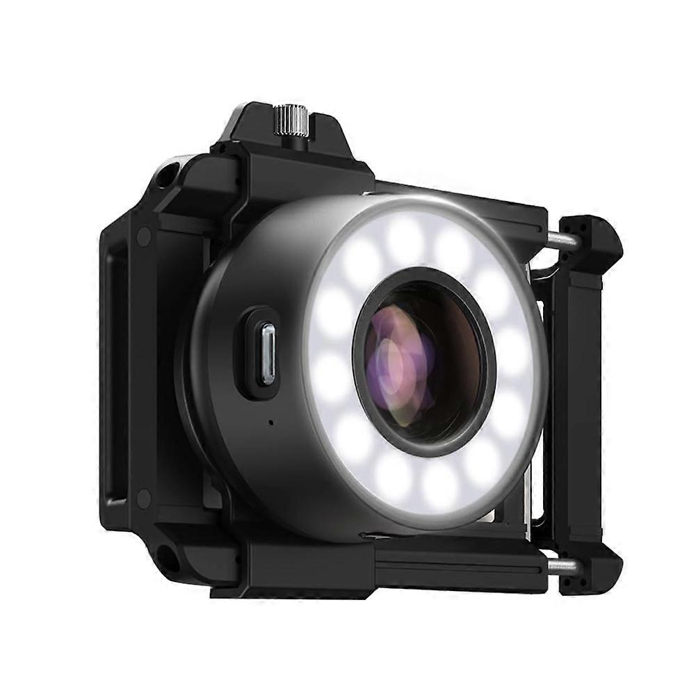 Loupe de bijouterie 120x avec oculaire et lumière LED, objectif de microscope pour téléphone, 19 modes d'éclairage