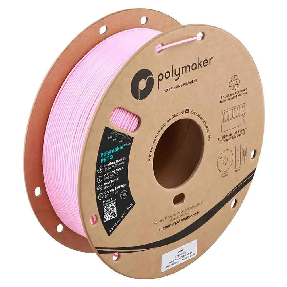 Polymaker ™ PETG (PETG, 1000 g, 1.75 mm), Filament, Pink - Bild 4