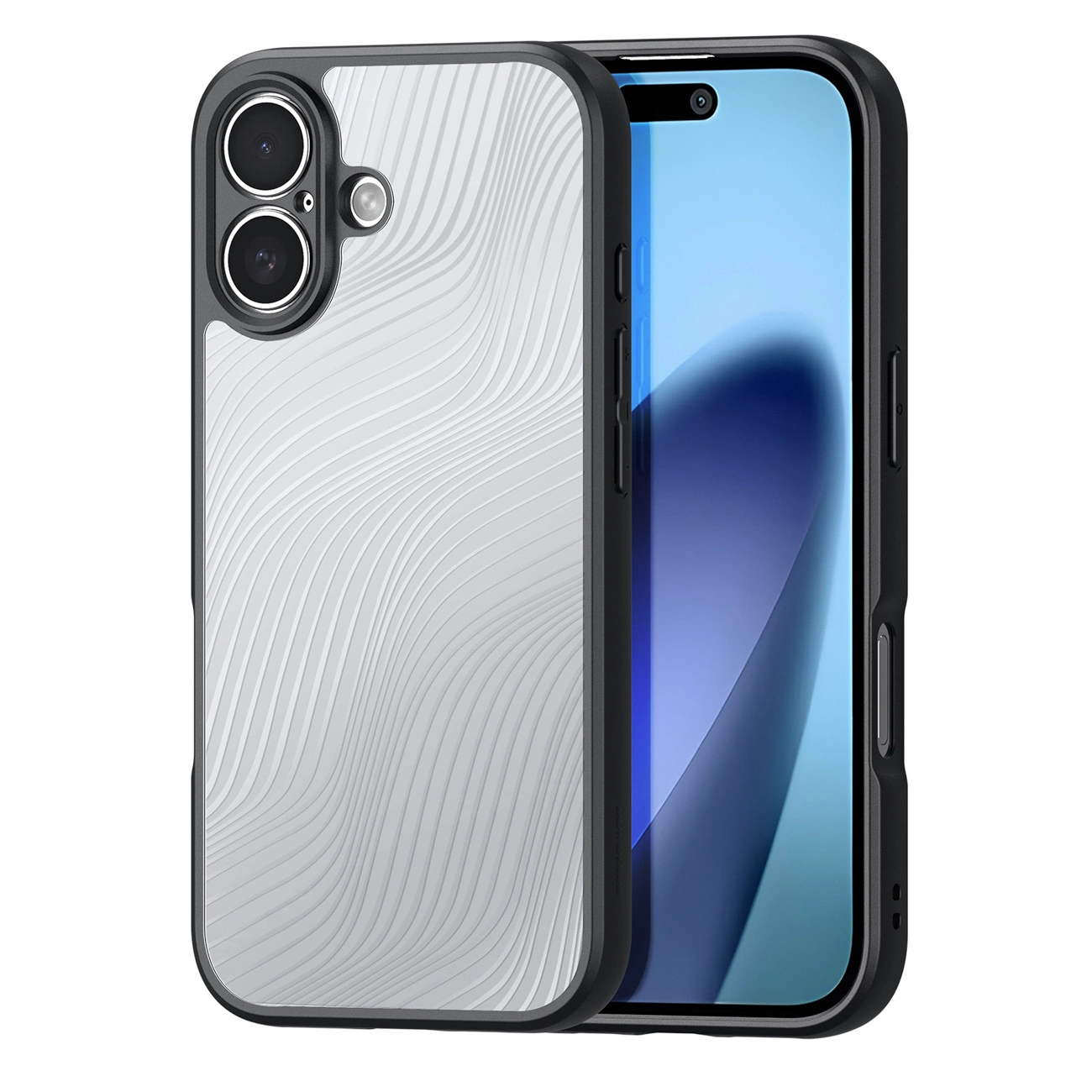 Funda Protectora Anticaídas DUX DUCIS para iPhone 17 Pro Max, 17 Pro, 17 Plus, iPhone Air, iPhone 17e, 16e, con Líneas Fluidas
