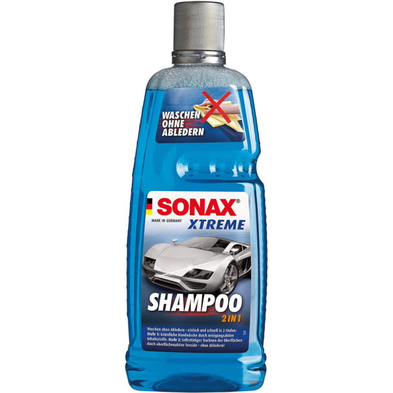 SONAX Autoshampoo XTREME Shampoo 2 in 1, 02153000, 1l