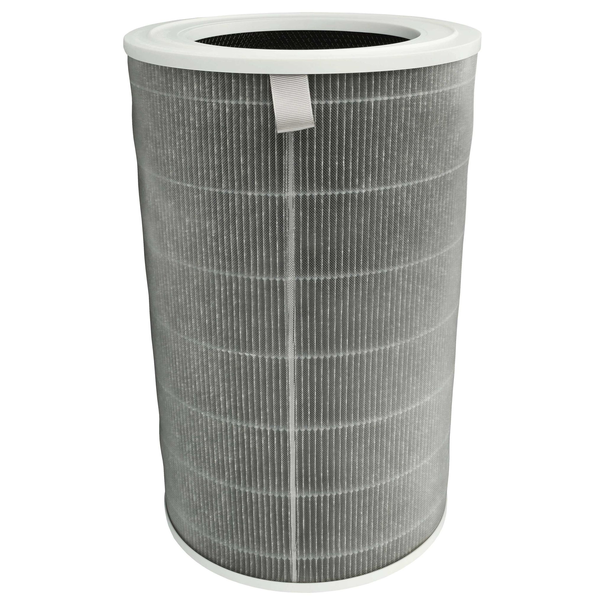 Vhbw Grau Aktivkohlefilter Kompatibel Mit Xiaomi Smart Air Purifier 4 Pro Luftreiniger - H12 Luftfilter Weiß