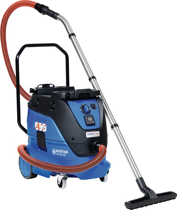 Nilfisk Blau Industriestaubsauger, Attix 33-2L Ic (Nass-Trockensauger) - Bild 5