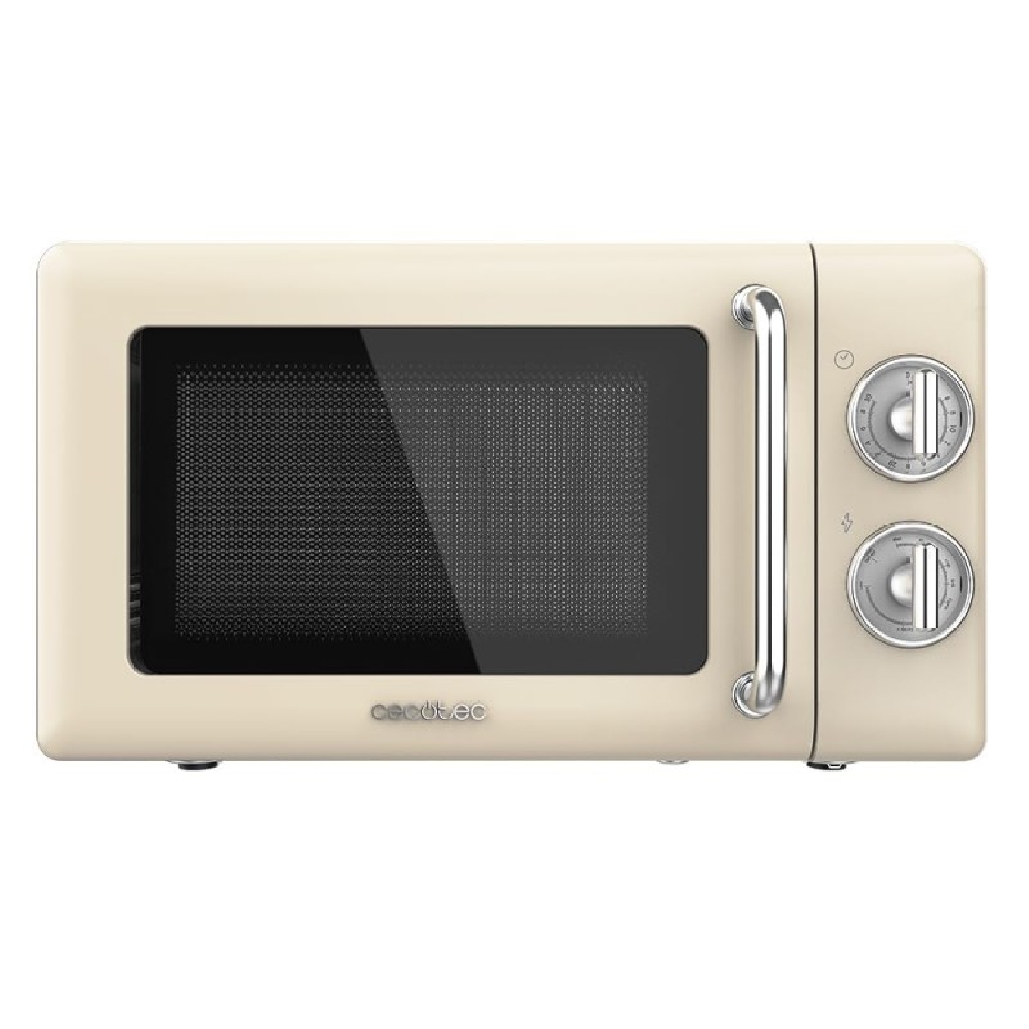 Cecotec Beige Grill Mikrowelle Proclean 3110 Retro