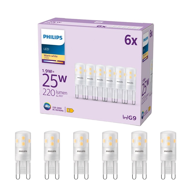 Philips Lampe G9 1.9W 2700K Warmweiß - Bild 3