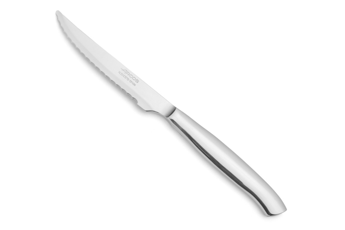 Arcos Versilbert Messerrücken Tisch 375800 Monoblock Einer Edelstahlklinge Von 11 Cm Im Karton