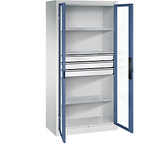 C+p M�belsysteme - C+p Armadio Con Ante A Battente Con Finestrella Alt X Largh X C + P M�BELSYSTEME