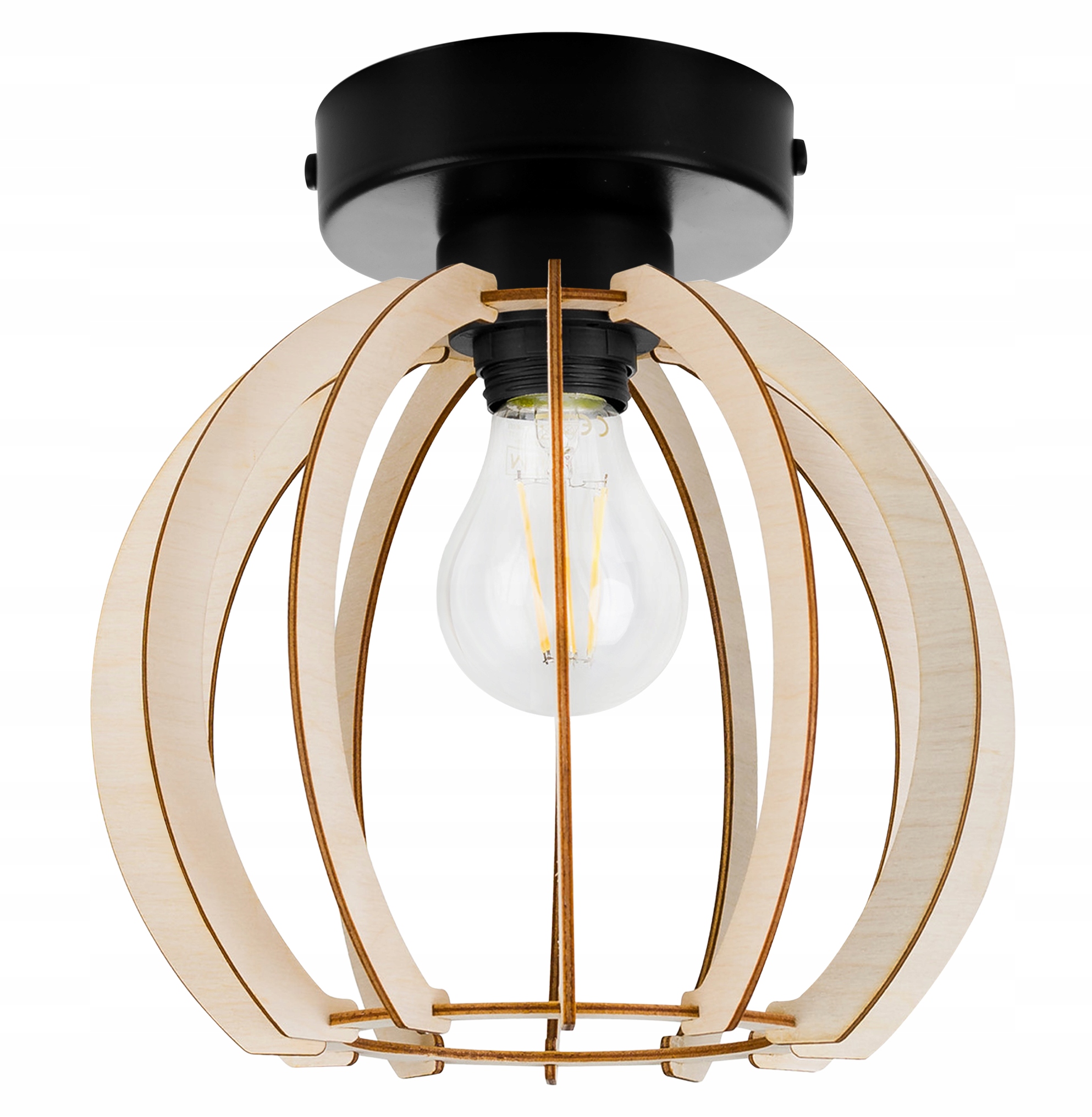 Plafonnier Applique Plafonnier Lampe En Bois Lampe Led