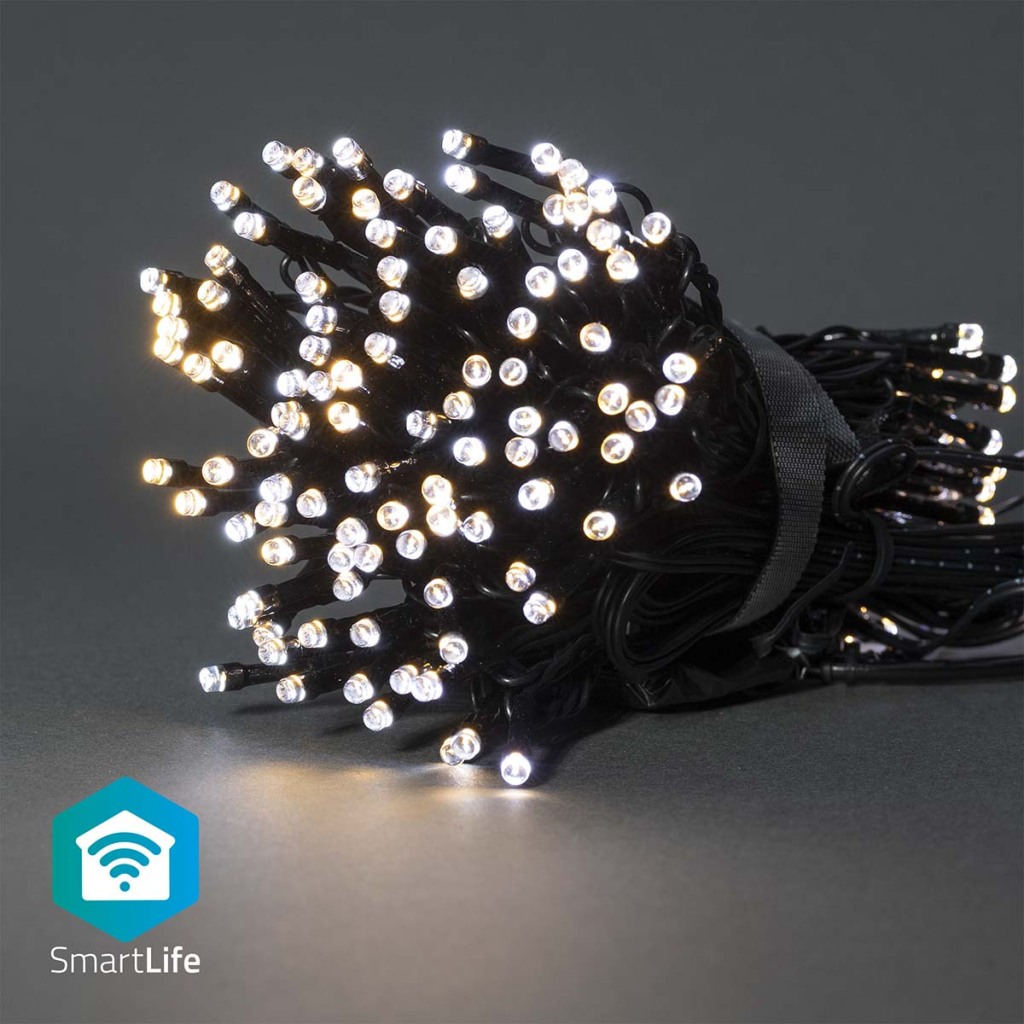 Nedis SmartLife Dekorative LED Wi-Fi Android™ / IOS, 10 m, Warm Bis Kühlen Weiß - Bild 3