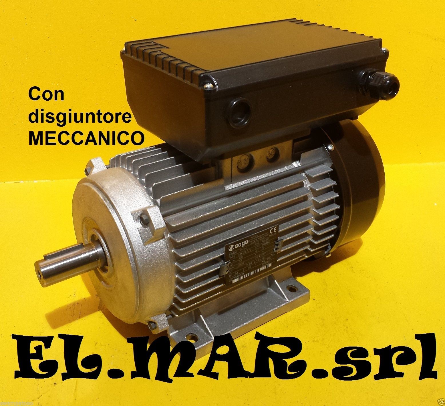 Motore Monofase Alta Coppia 2800 Giri Con Disgiuntore Meccanico  Hp 1 Kw 0,75 ALTRO