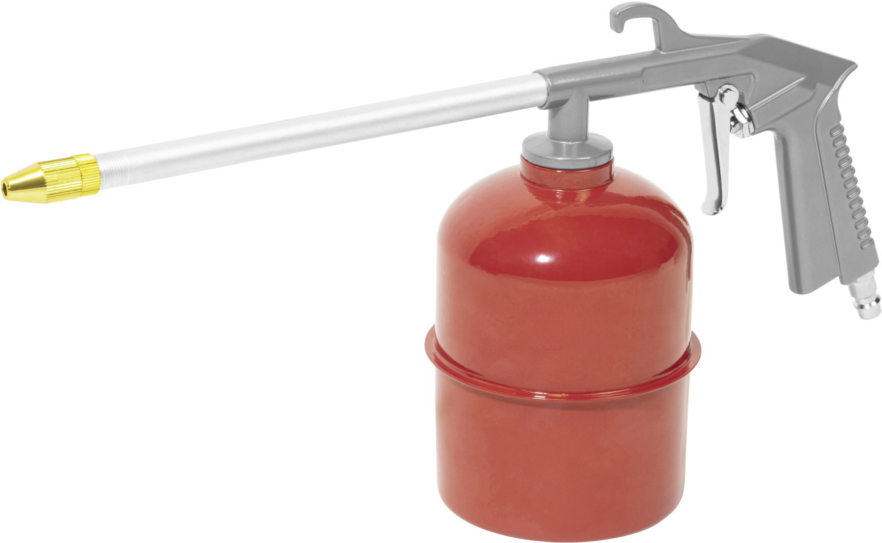 Güde Spritzpistole - Gude - Modell Mit 0,7 L Becher - Rot - Kabelgebunden - Handlich 4015671028174 - Image 3