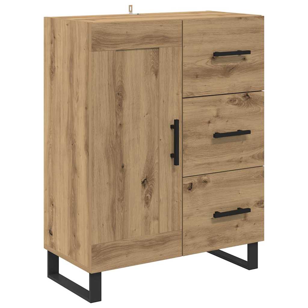 Vidaxl – Buffet En Bois D'Ingénierie 69,5 X 34 X 90 Cm – Finition Mate