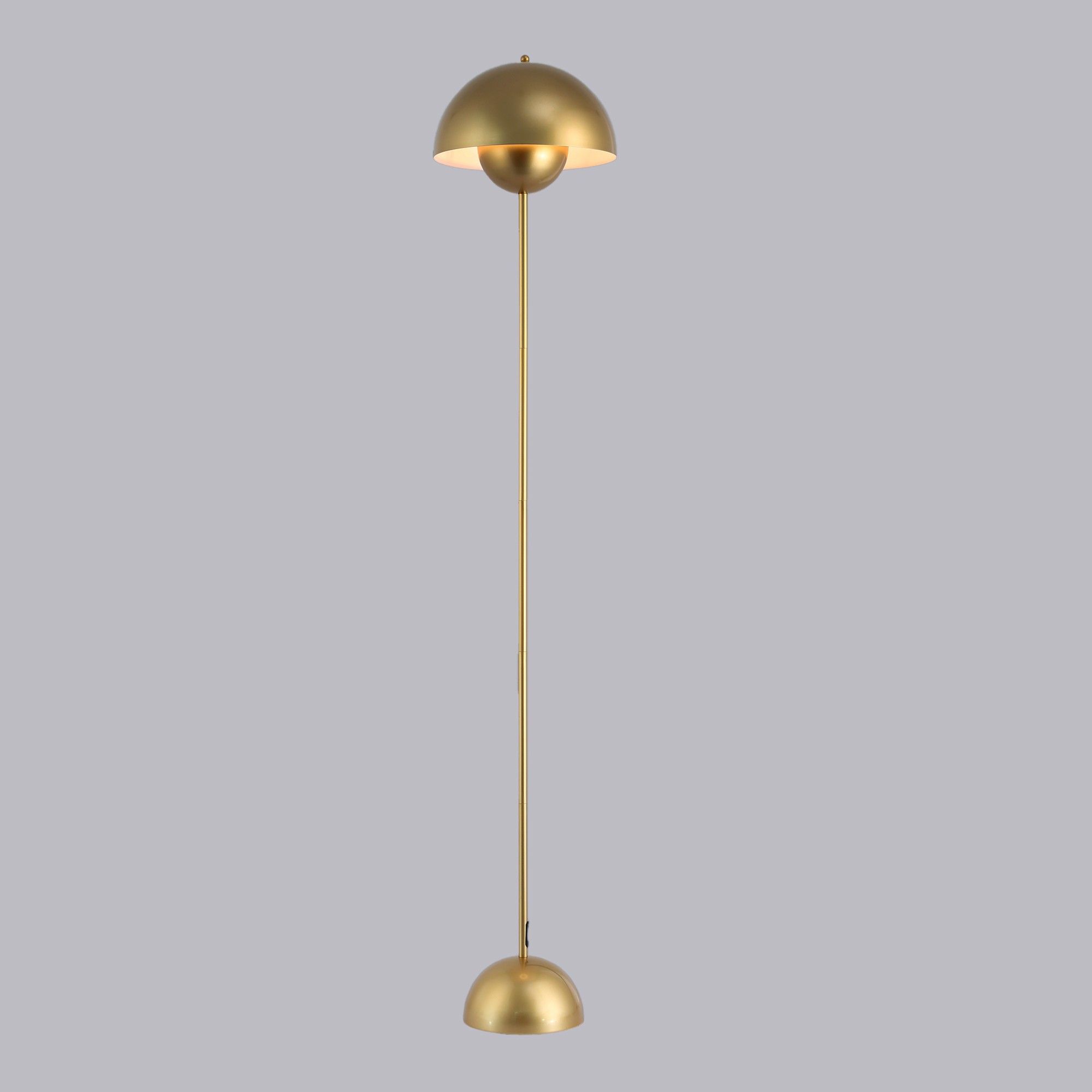 Barcelona Led - Lampadaire Design 'shapó' - Doré