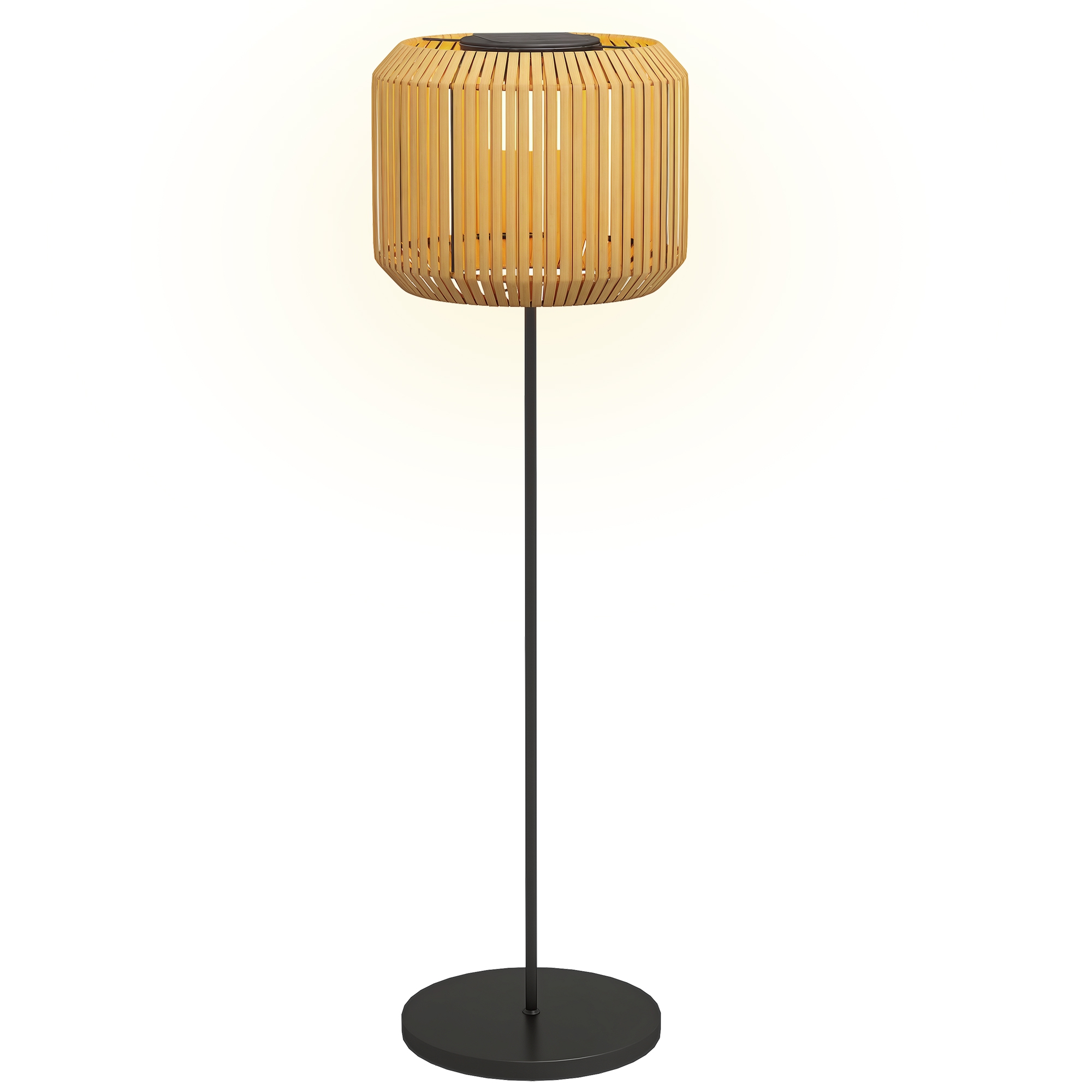 Lampadaire Solaire Extérieur - Outsunny - Avec Capteur De Lumière