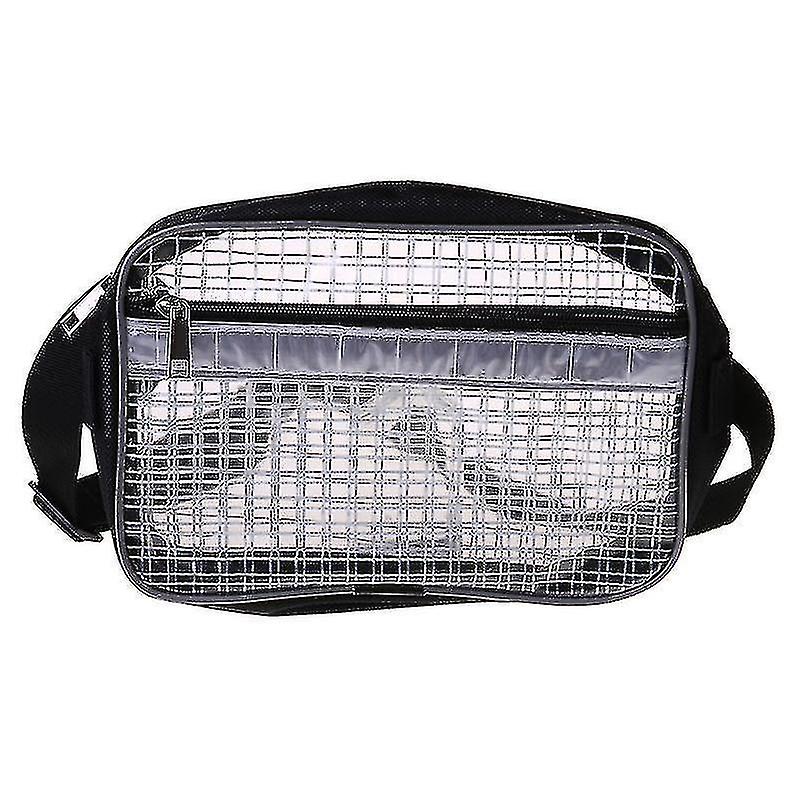 Sacoche de ceinture transparente en PVC, 25 x 6 x 16 cm, pour salle blanche et atelier