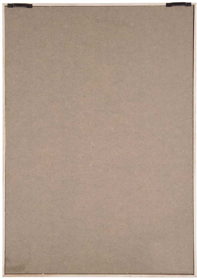 Pt' Braun - Wanddekoration Mit Gesichtsmotiv Aus Metall, Art Line