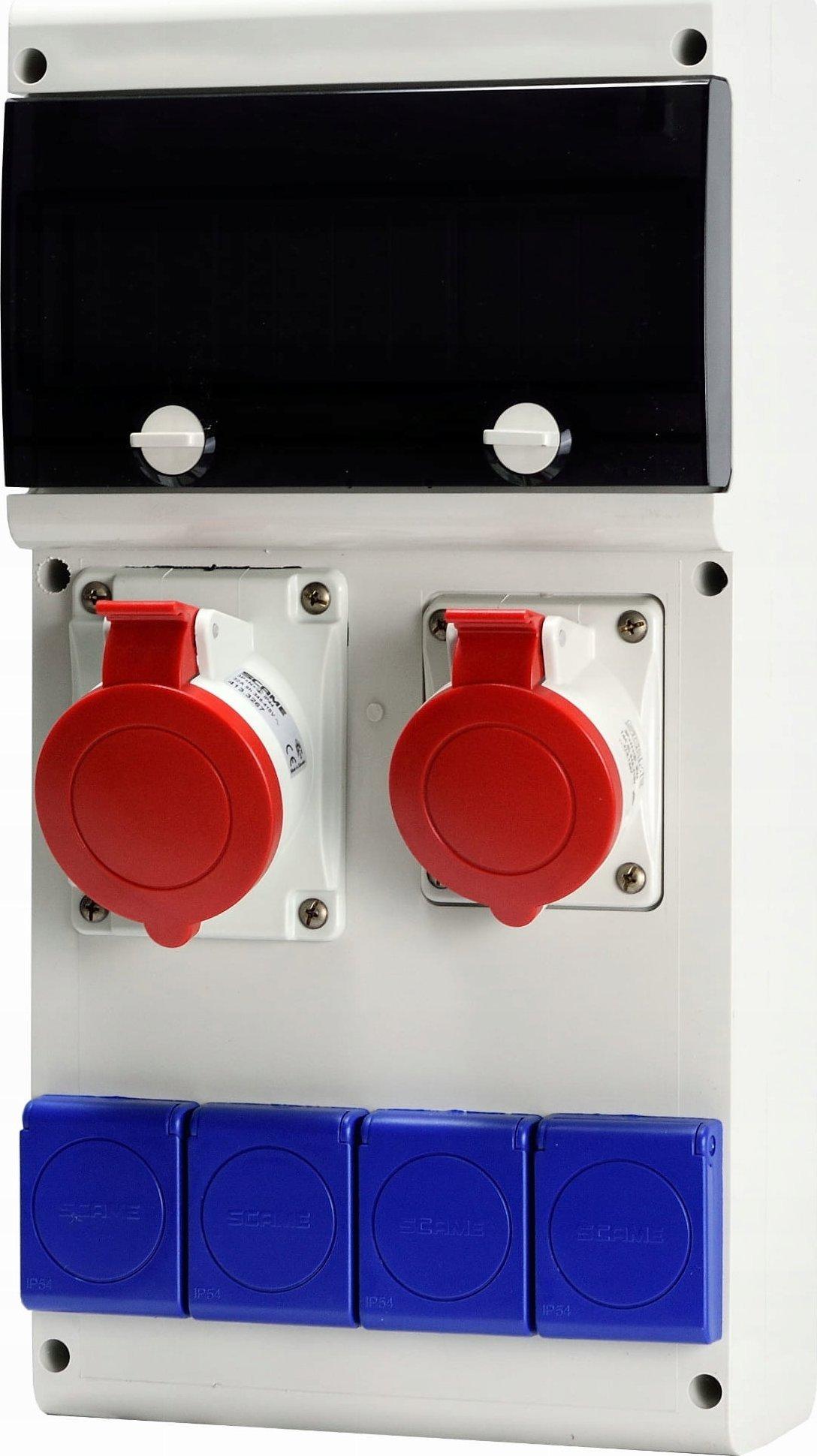 Scame Kit Für Elektrische Anschlussdose Grau Langlebig 8585022716532