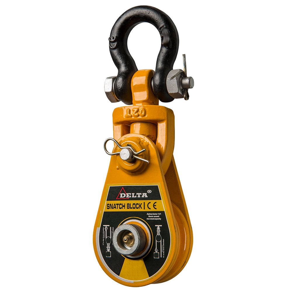 Delta Hoisting And Lifting Equipment Delta Umlenkrolle Mit Schäkel Tragkraft 2,0T 8719482314728