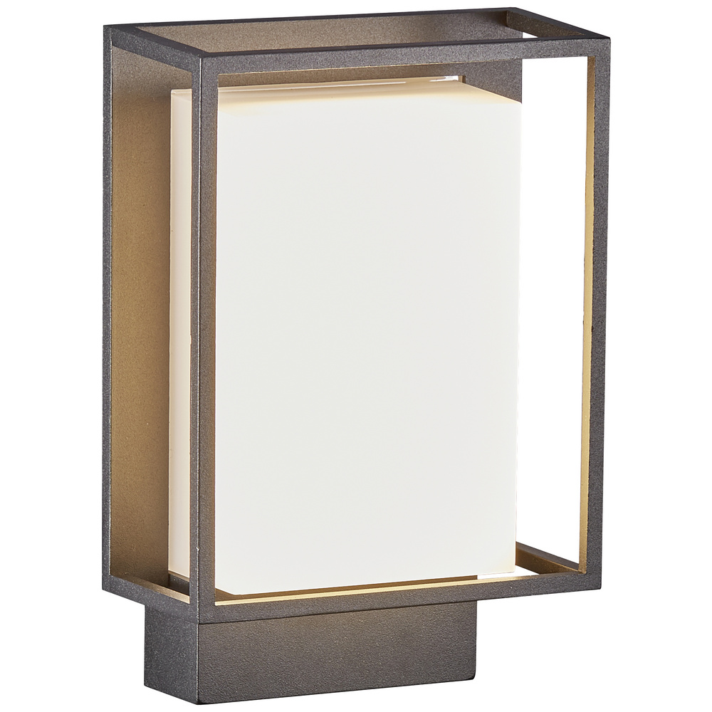 Nordlux Schwarz - Nestor 49041003 Led-Außenwandleuchte Led Led 8 W