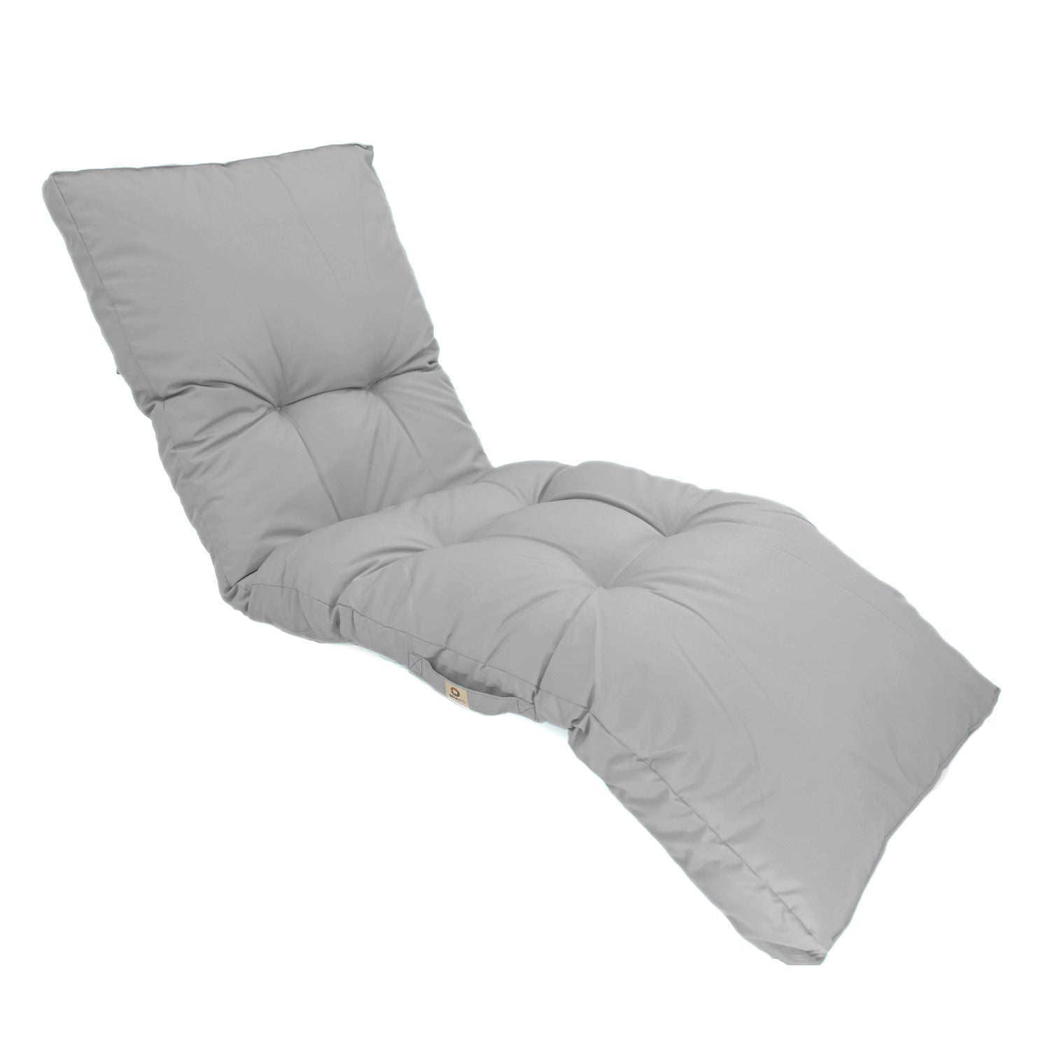 Coussin Bain De Soleil 185 X55cm Gris Galet