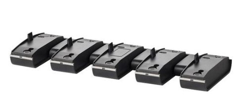 HP Poly Savi Ladebasis und Universalnetzteil für 5 Einheiten -9 V, 1000mA