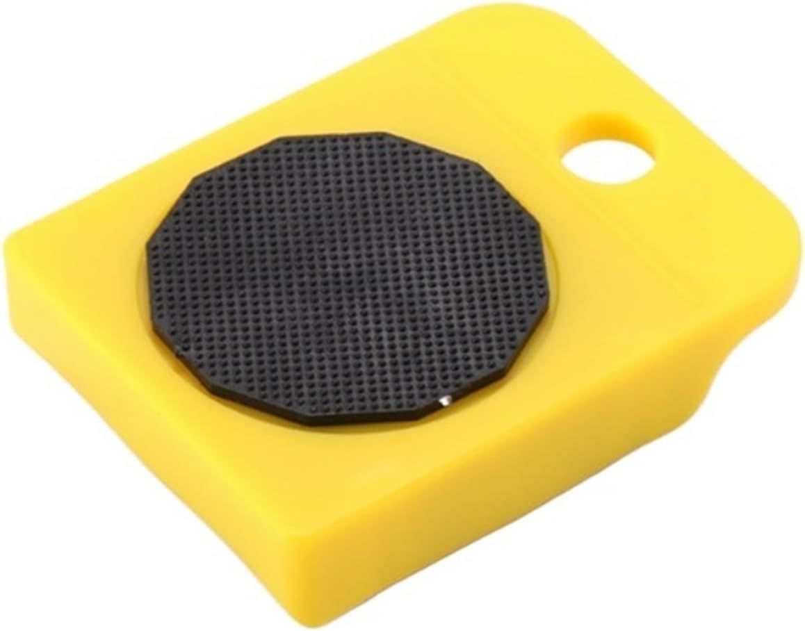 Patin de déplacement à roulettes en plastique ABS, 150 kg par roulette, 10 x 8 x 3 cm, 1 pièce